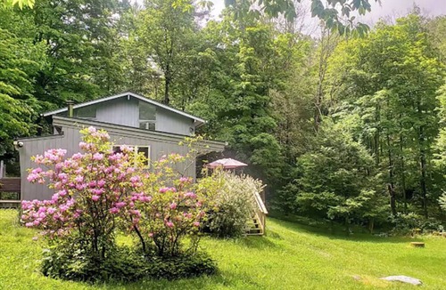 Cornwall Bridge House | ​Bright and Spacious Secluded Forest Home with Sprawling Yard and Private Brook