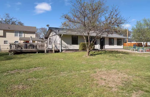 Vinita House | Bring Your Boat! Grand Lake Getaway with Lake Views & Large Deck