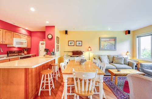 East Burke Condo | Burke Mountain Vacation Rental: Ski-In/Ski-Out!