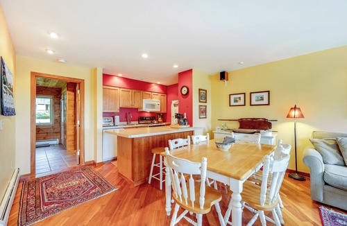 East Burke Condo | Burke Mountain Vacation Rental: Ski-In/Ski-Out!
