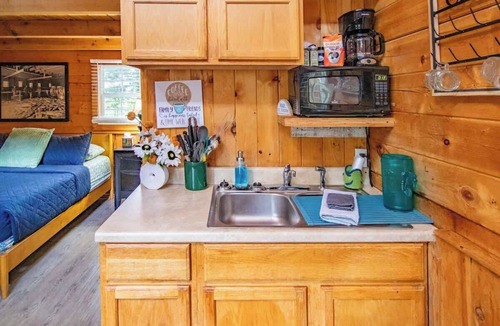 Columbia Cabin | Cabin 2 - Log Cabin Retreat near Green River Lake Sleeps 5!