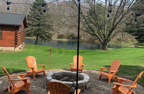 Homerville Cabin | Cabin 42, Private 11 acres, pond & wooded view