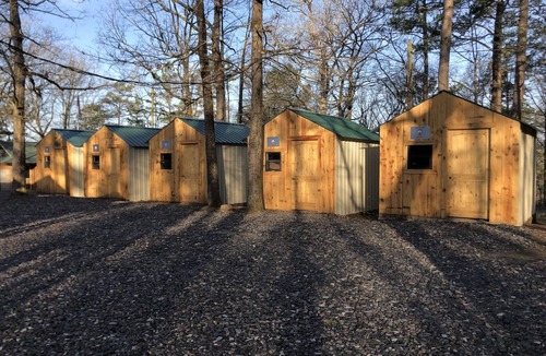 Hatfield RV Rental | Cabin 9 - Rustic Mountain Cabin Rental - Up to 3 persons