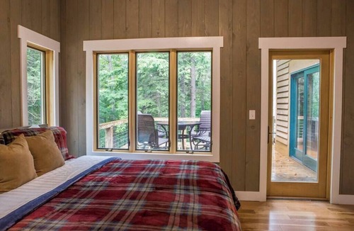 Victor Cabin | Camp McComas Decorated for Christmas National Park Access
