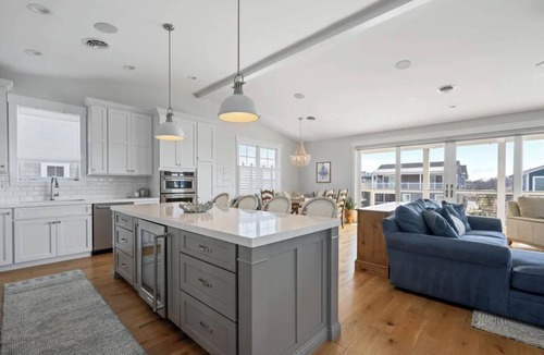 Lewes House | Canal-View Lewes Retreat 5BR, Sunset Porch, Bay Beach & Downtown