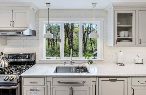 Woodstock House | Cape Cod Home in Woodstock, Pet-Friendly & Wooded
