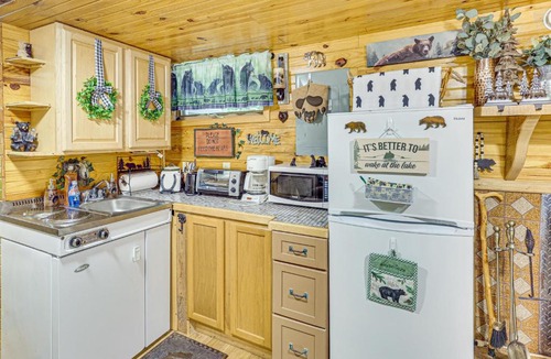 Carrollton Apartment | Carrollton Cabin w/Patio & Fire Pit!