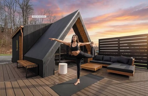 Fayetteville House | Cathedral Cabin · Designer A-Frame · 10 Acres