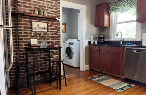 Back Cove Condo | Centrally located off Back Cove, 1st floor 4 bedroom, 1.5 Bath condo w/porch