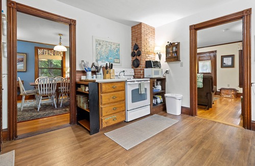 Bayville House | Century-old oceanfront home with wraparound porch - walk downtown, dogs OK
