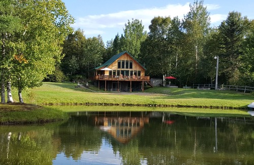 Jackman Ski Chalet | Chalet on Private Trout Pond w/ITS Access