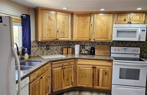 Ellsworth County House | Charming 3-bedroom house at Kanopolis Lake with wi-fi and A/C.