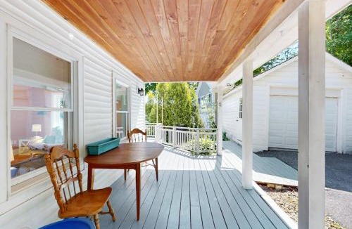 Bath House | Charming Cape-style House with Panoramic River Views and Modern Amenities