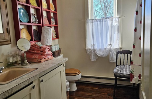Waldoboro Apartment | Charming Historic Loft Apartment in Waldoboro. Once an Army Post & Dance Hall.