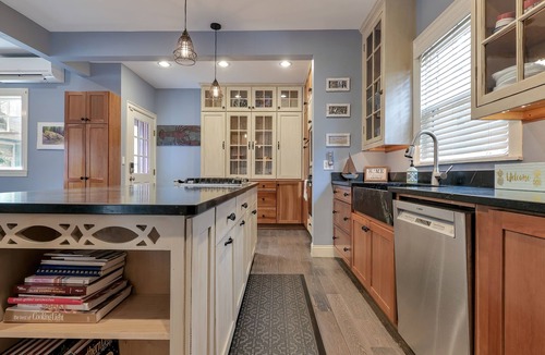 Bar Harbor House | Charming Home in Hearth of Town, Yard, Fire Table, Grill, Free Parking