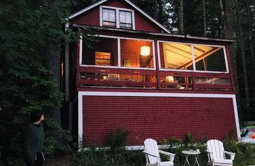 Wolfeboro Cabin | Charming lakefront 3-bedroom rustic cabin in Wolfeboro NH
