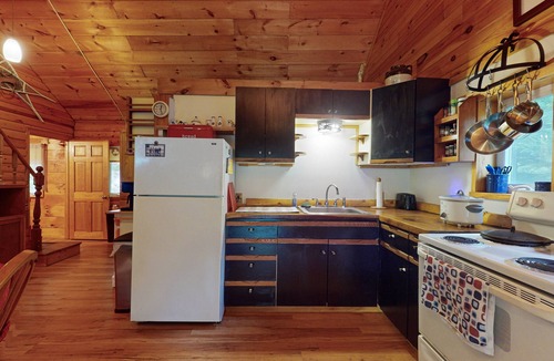 Rome House | Charming Lakeview House with Deck, Cozy Fireplace and firepit