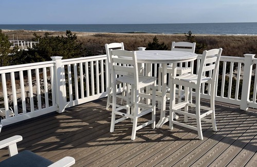 Bethany Beach House | Charming Oceanfront Home Private Beach Gated Community 7 bedroom 6 Bath