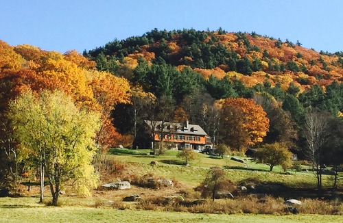 Stockbridge House | Circa 1900 Berkshire Cottage on 75 acres. Very private yet centrally located.