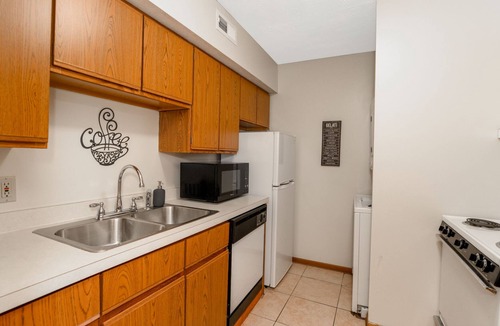 Akron Apartment | Comfy 2BR Walk to Summa Near Akron Hospitals & UA