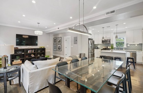 Dorchester House | Contemporary Boston Duplex | Near the T