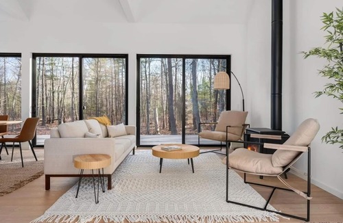 Round Top Cabin | Contemporary Cabin on 1.5 Acres of Land