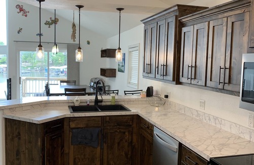 Sunrise Beach House | CONVENIENTLY LOCATED, recently remodeled private lake home in Sunrise Beach!