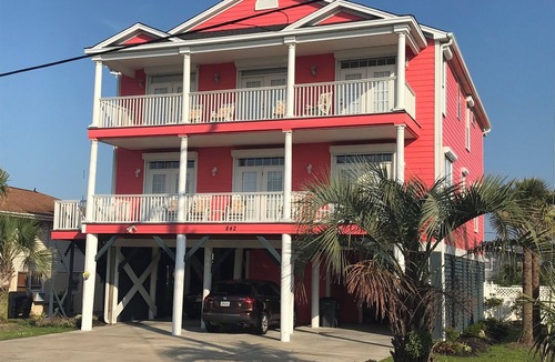 Murrells Inlet House | CORAL MIST - Luxury 2nd Row Ocean/Marsh Vws 7BR/8BA House Private Pool Elevator