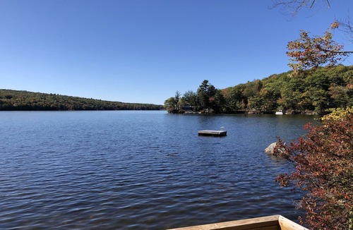 Harrisville Cottage | Cottage on the lake-you can't get any closer!