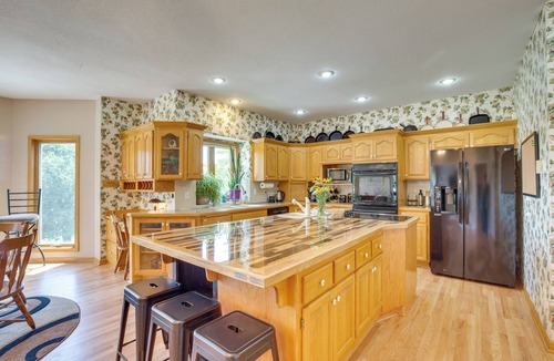 Jackson County House | Country Living w/Spacious Yard: Sibley Unit!