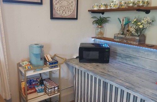 Cave Springs Apartment | Cozy 1-bedroom 1910 efficiency apartment in charming Cave Springs with AC