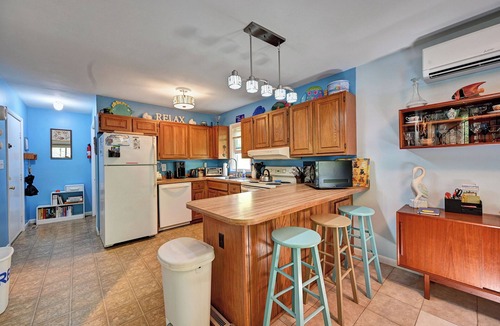 Bethany Beach Cottage | Cozy 3 bedroom 2 bath beach house with private setting! Pool, Trolley, Wifi, Beach Town!