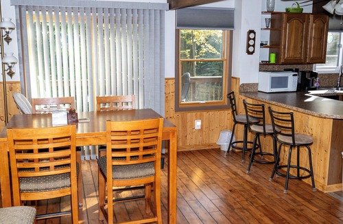 Alpine Lake Cabin | Cozy Family-Friendly Forested Cabin Inside Alpine Lake Resort