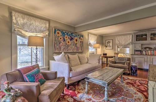 Litchfield Historic District House | Cozy Litchfield House w/Fenced-In Yard & Fire Pit