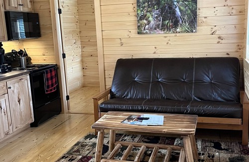 White Cabin | Cozy Log Cabin w/Loft #13. Minutes from Seven Springs and Hidden Valley!