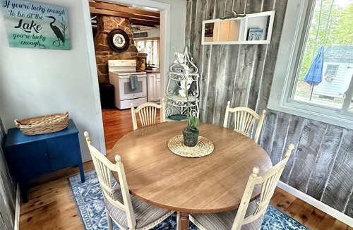 Sebago Villa | Cozy Maine Lake Cottage Steps from Sebago Lake & Beach Access