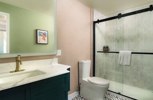 West Beach Hotel | Cozy Ocean Hideaway! Pool, Gym, Fireplaces, Bikes & Santa Barbara Harbor Strolls
