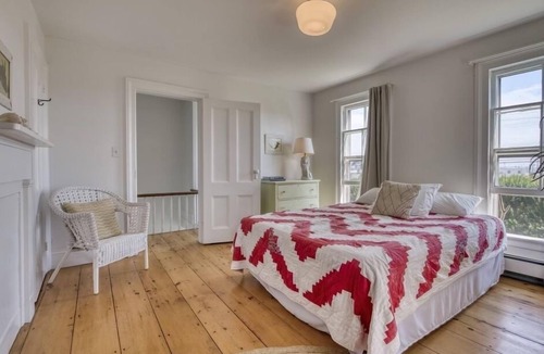 Orient Point House | Cozy Orient Farmhouse on 1.6 Acres with Pool and Walk to Beach