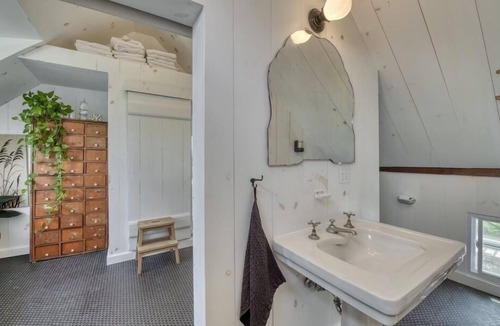 Orient Point House | Cozy Orient Farmhouse on 1.6 Acres with Pool and Walk to Beach