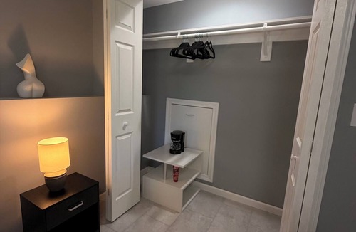New Milford House | Cozy private room with a comfortable Full-size bed and private bathroom.
