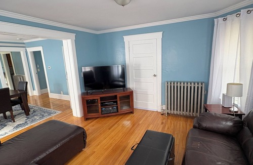 Lowell Apartment | Cozy & Spotless Home Away from Home