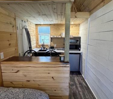 Mineral Wells House | Cozy Tiny Cabin with Rustic Charm near Mineral Wells, Texas