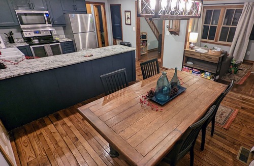 Red Creek House | Creekside Canaan Cabin - close to trails, no pet fee!