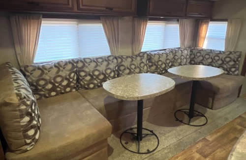 Preston House | Deluxe Rental Trailer within Strawberry Park Resort Campground