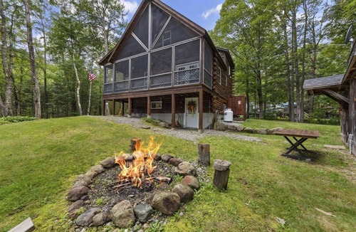 Ellsworth Cabin | Discover All-Season Adventures at Our White Mountains Rustic Log Cabin Retreat!