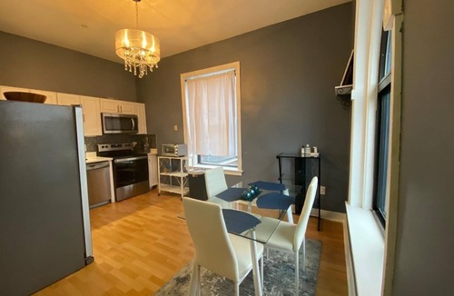 Brockton Condo | Downtown Condo with iMac work station