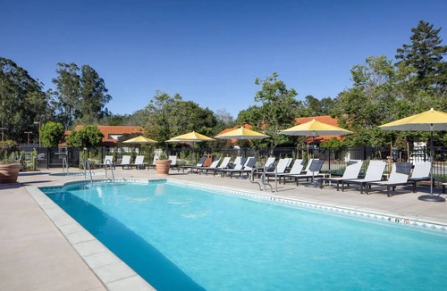 Live Oak Hotel | Enchanting Forest Room with Pool, Hot Tub, and Scenic Trail Access