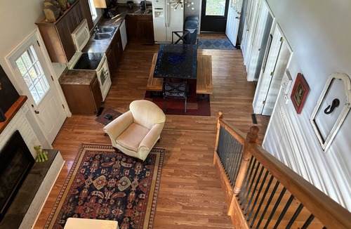 Averill Park House | Enjoy a spectacular view of Burden Lake, NY while relaxing inside or outside.