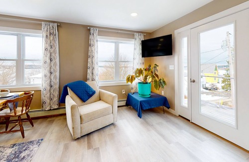 Lubec Apartment | Entire duplex with beautiful ocean views & 2 living spaces - walk to all of town