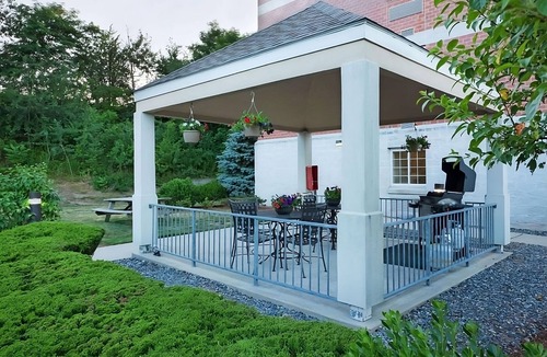 Burlington House | Explore North Shore from Boston - Pet-friendly Suites w/BBQ Facilities